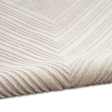 Calvin Klein® Geometric Ivory Rug, available from Touched Interiors UK