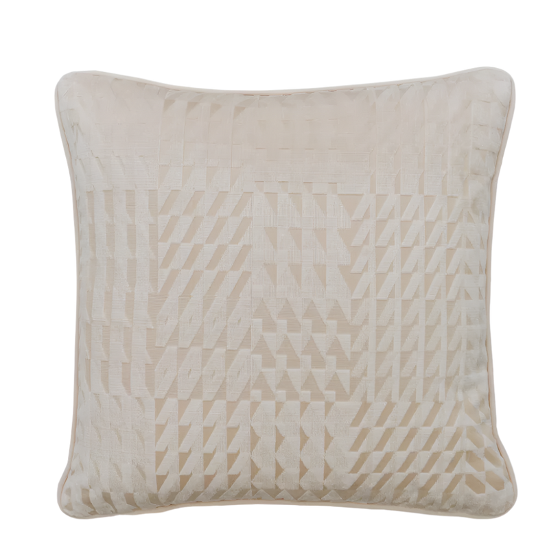 Park Geometric Velvet Cushion