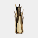 Castro Lighting Savage Small Bowl in polished brass, available from Touched Interiors UK