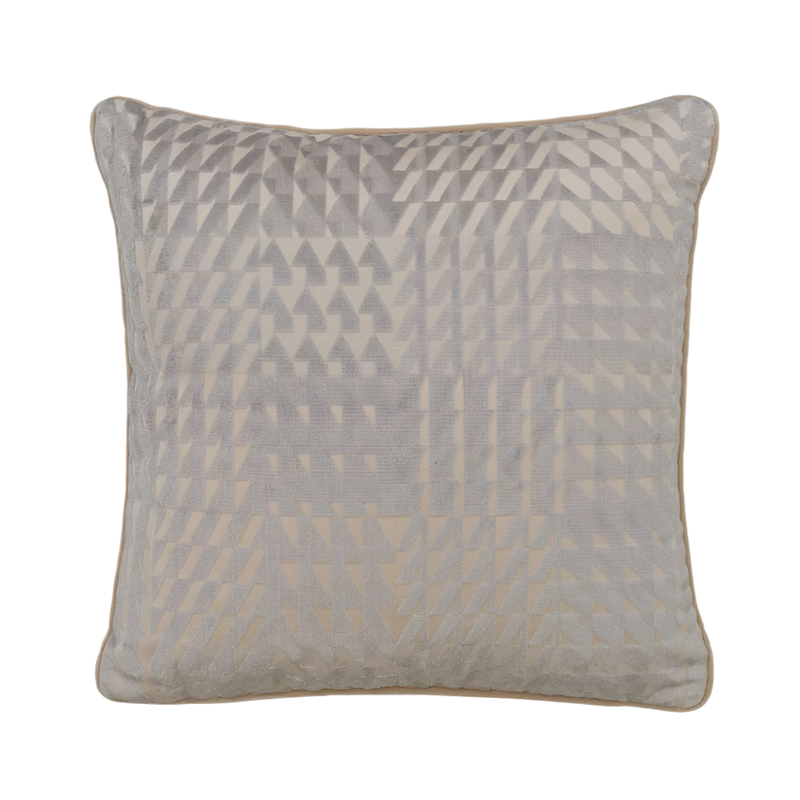 Park Geometric Velvet Cushion