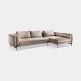 Martello Hammered Iron Luxury Corner Sofa