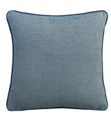 Bomore Piemonte Cushion in Blue Grey Weave