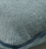 Bomore Piemonte Cushion in Blue Grey Weave