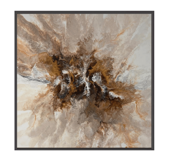 Oak Shimmer Canvas Print Artwork