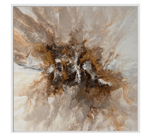 Oak Shimmer Canvas Print Artwork