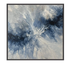 Ocean Navy Canvas Print Artwork