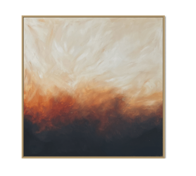 Sunset Sand Canvas Print Artwork