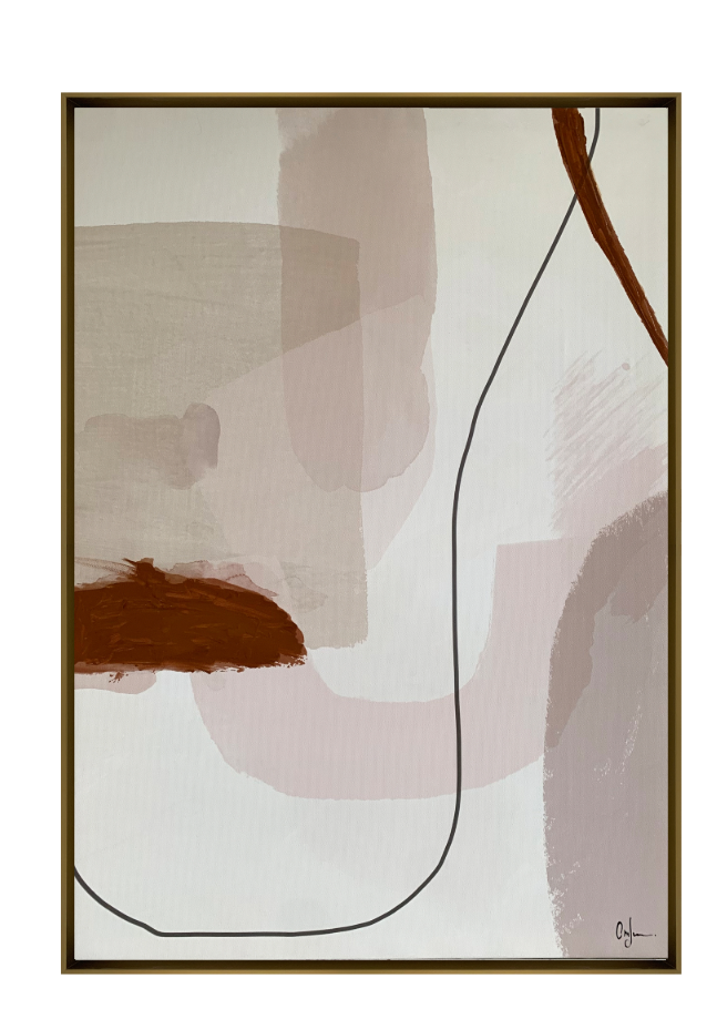 Siena Trace Canvas Artwork