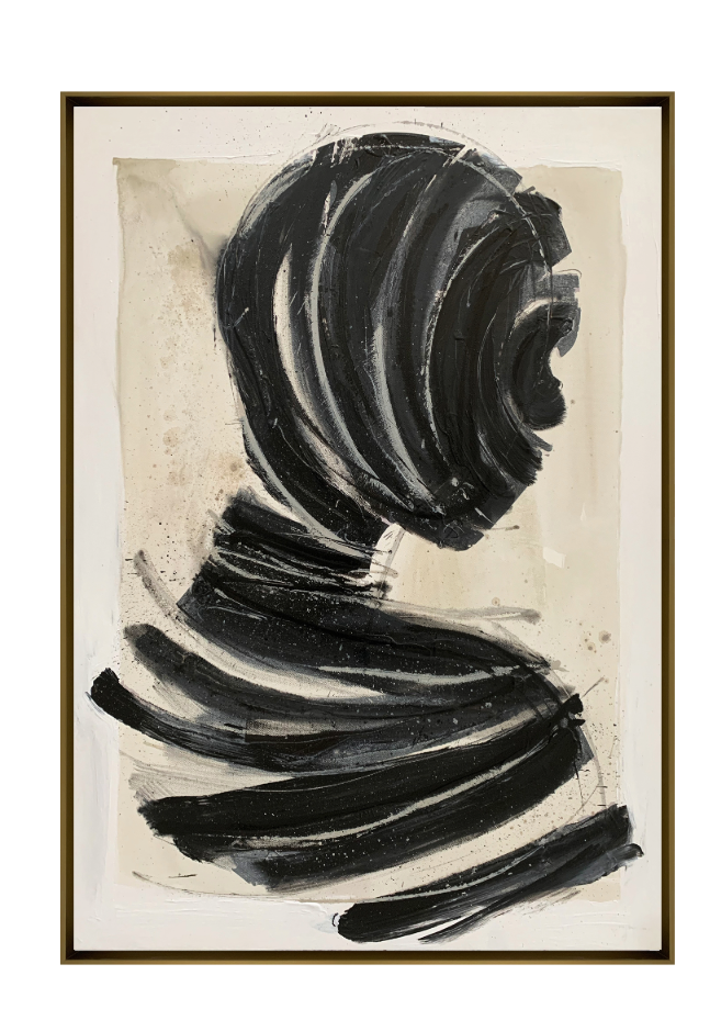 Interno Nero 2 Canvas Artwork