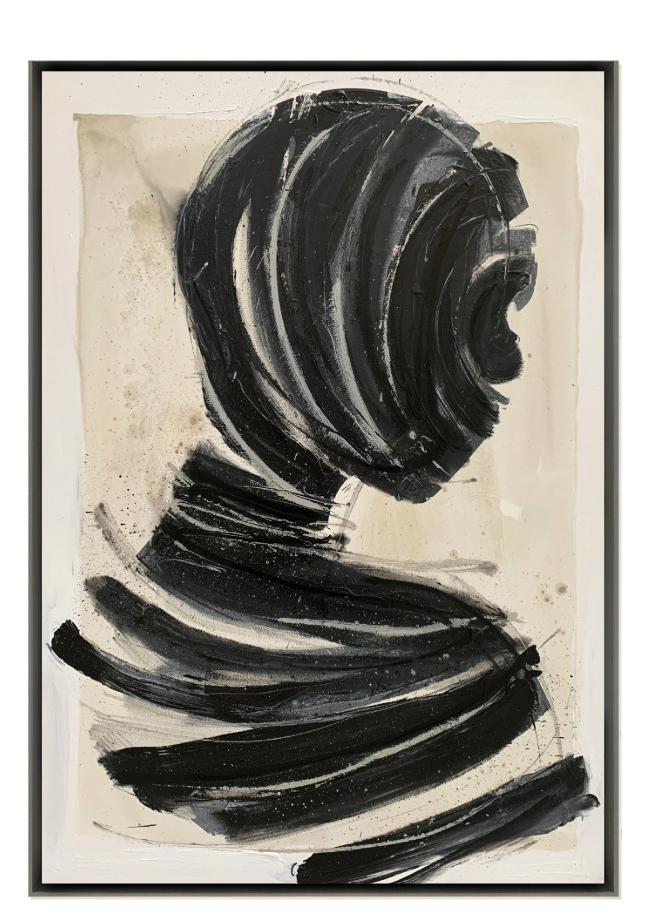Interno Nero 2 Canvas Artwork