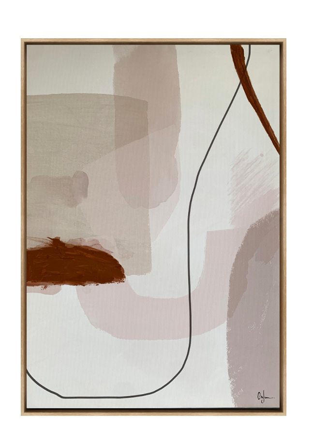 Siena Trace Canvas Artwork