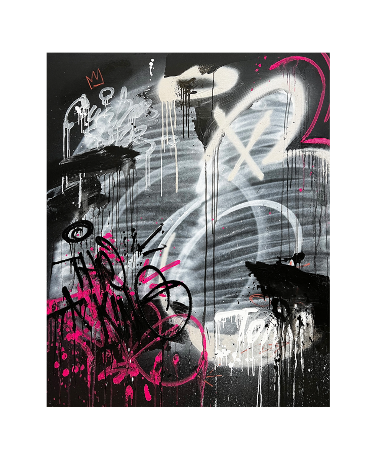 Coeur Brut Canvas Artwor