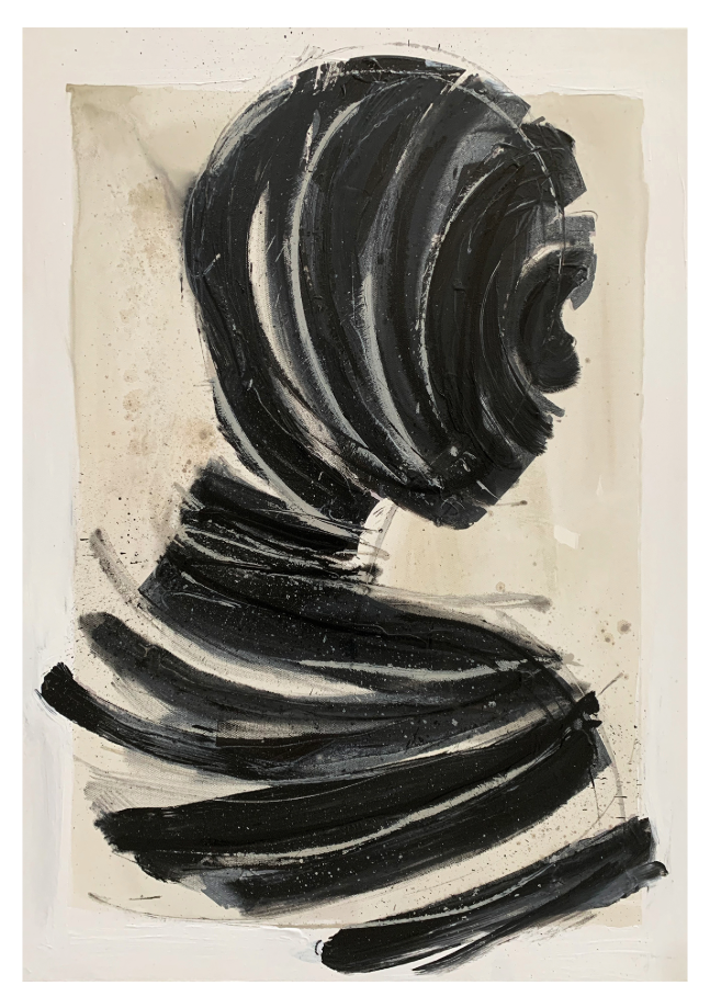 Interno Nero 2 Canvas Artwork