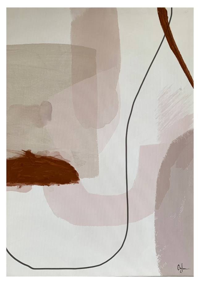 Siena Trace Canvas Artwork
