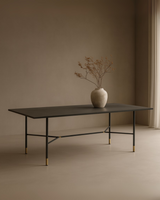 Bofo 220 Dining Table - Black Oak