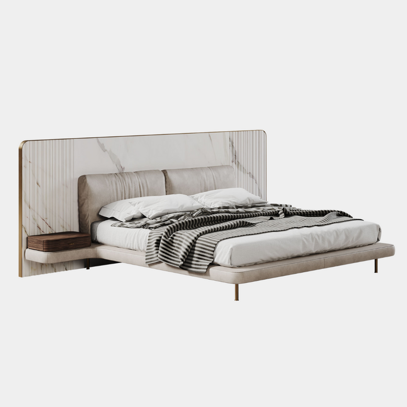 Bellavista Deluxe Bed With Marble Head Board