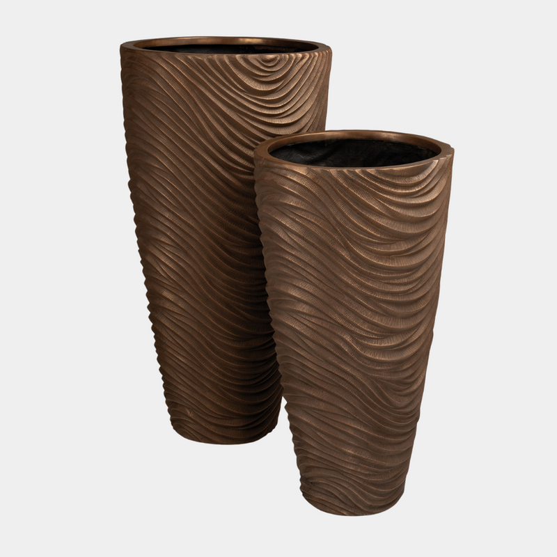 Bertarelli Curved Waves Luxury Planter