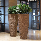 Bertarelli Curved Waves Luxury Planter