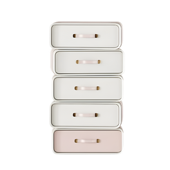 Travel 5 Drawers Chest of Drawers by Fairytale: Vintage & Elegant Detail in Leather
