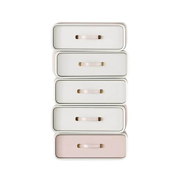 Travel 5 Drawers Chest of Drawers by Fairytale: Vintage & Elegant Detail in Leather