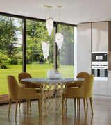 Cosmos Dining Table, second styled view