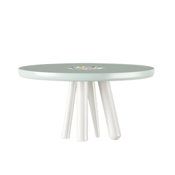Aquarelle Children's Table by Fairytale: : Elegant Design in Lacquered Wood