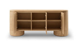 Berwick Buffet - Ash Oak - 3 Door