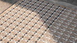 Serge Lesage Fibra Greige Rug in greige, detail