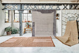 Serge Lesage Flow 1 Misty Rose Rug in misty rose, room view