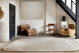 Serge Lesage Geometry Sand Rug in sand, room view
