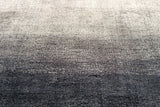 Serge Lesage Greenpoint Grey Rug in grey Tencel, detail
