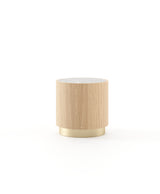 Laskasas Gold Side Table