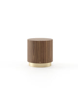 Laskasas Gold Side Table