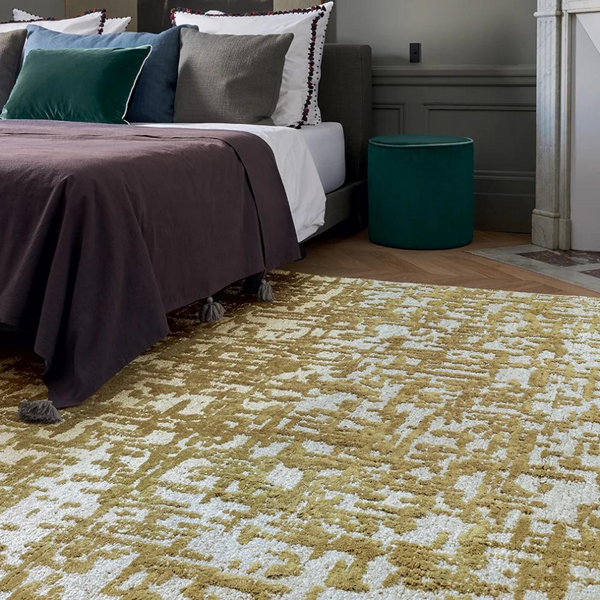 Gold Detail Luxury Hand Tufted Rug