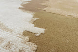 Serge Lesage Hoek Beige Rug in beige, detail