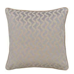 Hudson Geometric Velvet Cushion