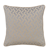 Hudson Geometric Velvet Cushion