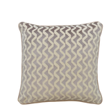 Hudson Geometric Velvet Cushion