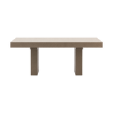 Laskasas Isis Dining Table — Beige Grey