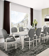 Capri Dining Table, styled in a classic dining room