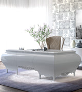 New York Desk, styled view