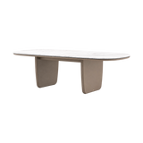 Laskasas Jeane Dining Table — Beige Grey