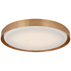 Kelly Wearstler Precision 18" Round Flush Mount Light