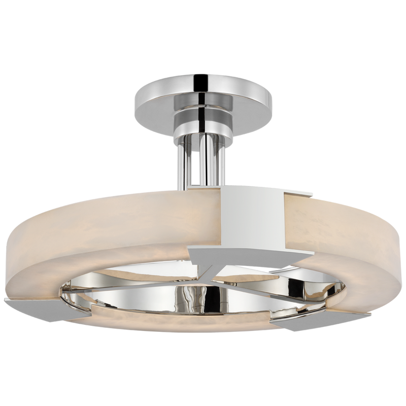 Kelly Wearstler Covet Medium Ring Semi-Flush Mount Light
