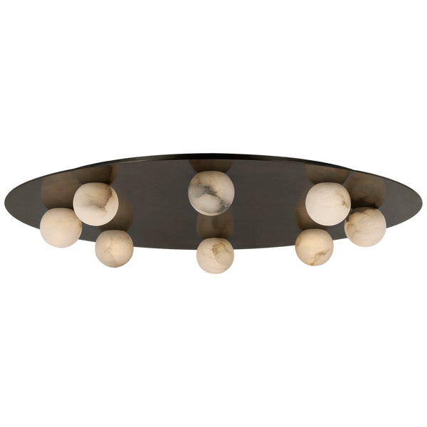 Kelly Wearstler Pertica 30" Eight Light Flush Mount Light