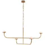 Kelly Wearstler Pedra Two Tier Shallow Chandelier