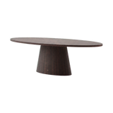 Laskasas Kelly Dining Table — Smoked Oak