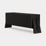 Dolmen Keyne Sideboard in black oak, second view