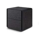 Kota Bedside - Smoke Oak
