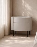 Lantine Bedside - Light Grey